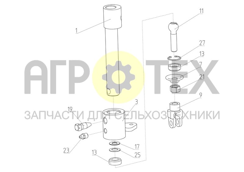 Чертеж Шток (145.65.01.090)